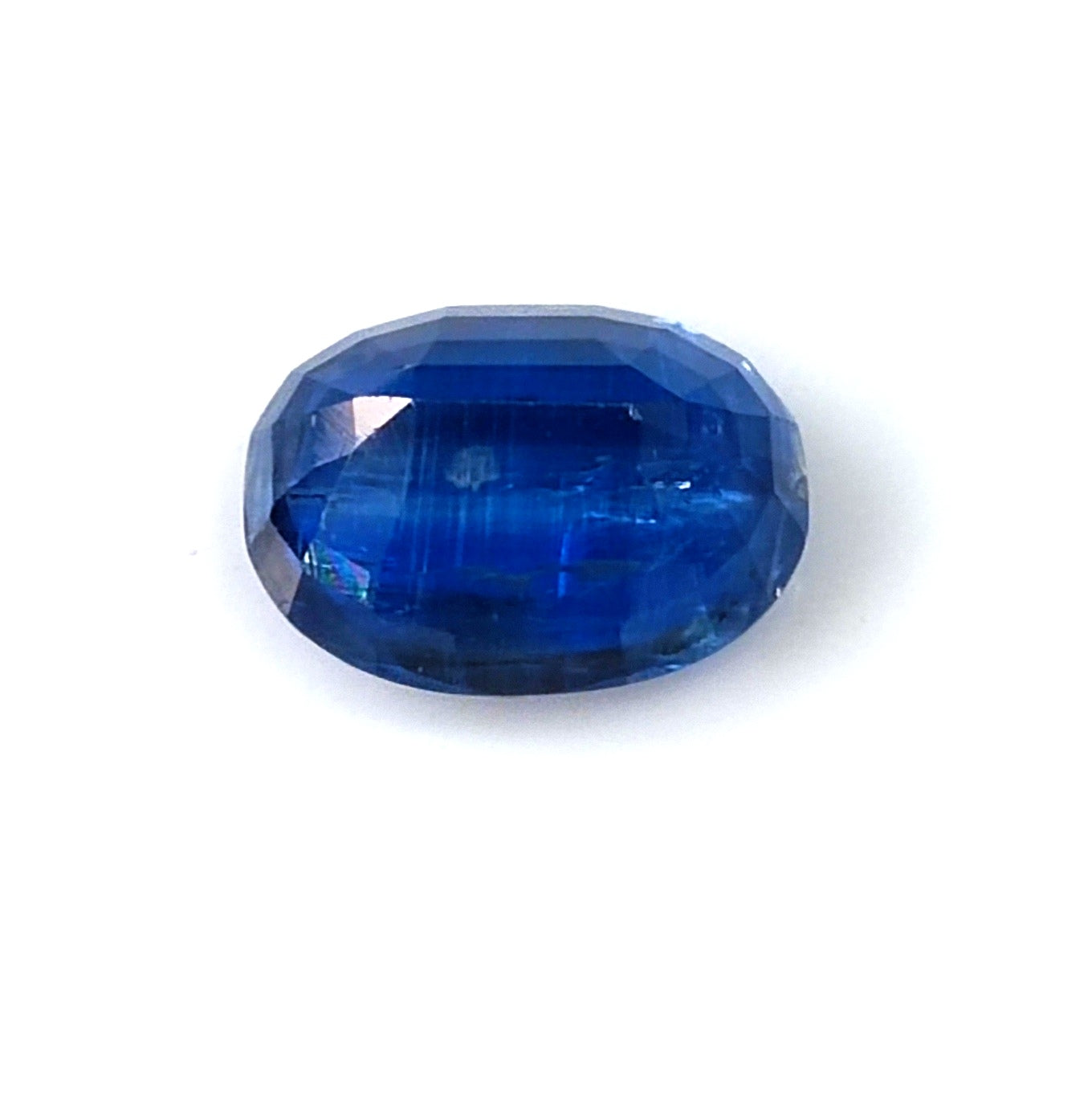 6.20 Carat 9.3X12.8X5.9 (WXLXB) Oval Shaped Natural Kyanite