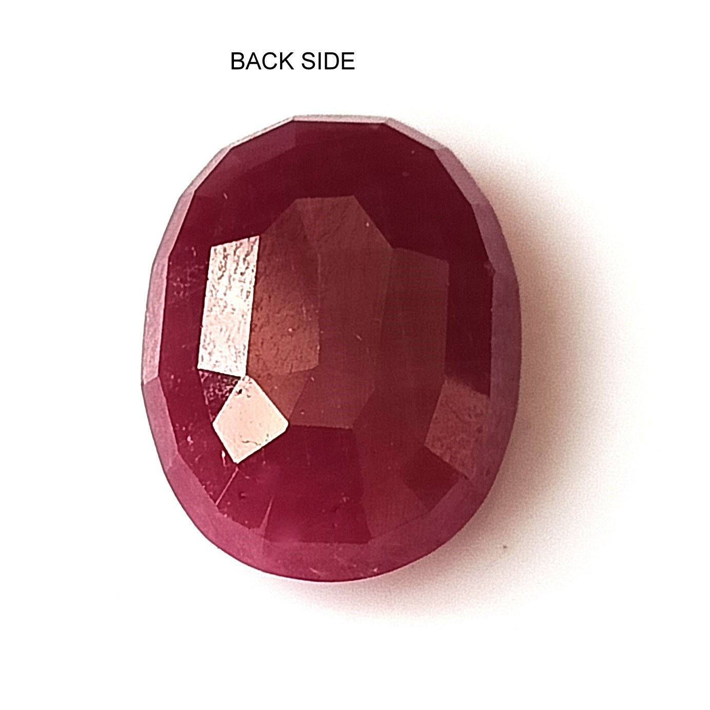 7.45 Carat 10.7X13.8X4.7 (WXLXD) Natural Oval Cut Mozambique Ruby