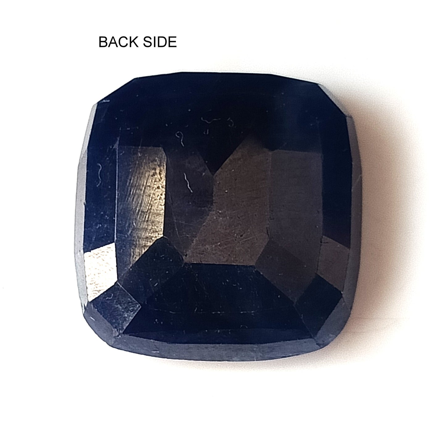 31.45 Carat 19.4X19.8X6.5 (WXLXB) Cushion Cut Natural Unheated Blue Sapphire