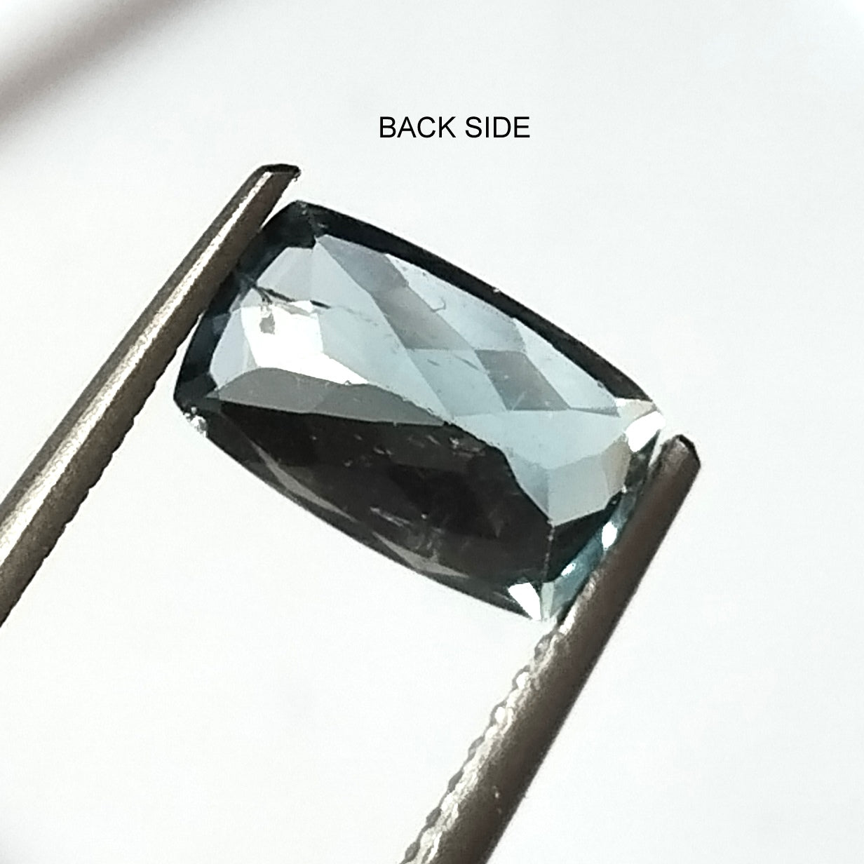1.75 Carat 5.6X9.2X4.5 (WXLXD) Natural Elongated Cushion Cut Aqua/Lagoon Colour Tourmaline Gemstone