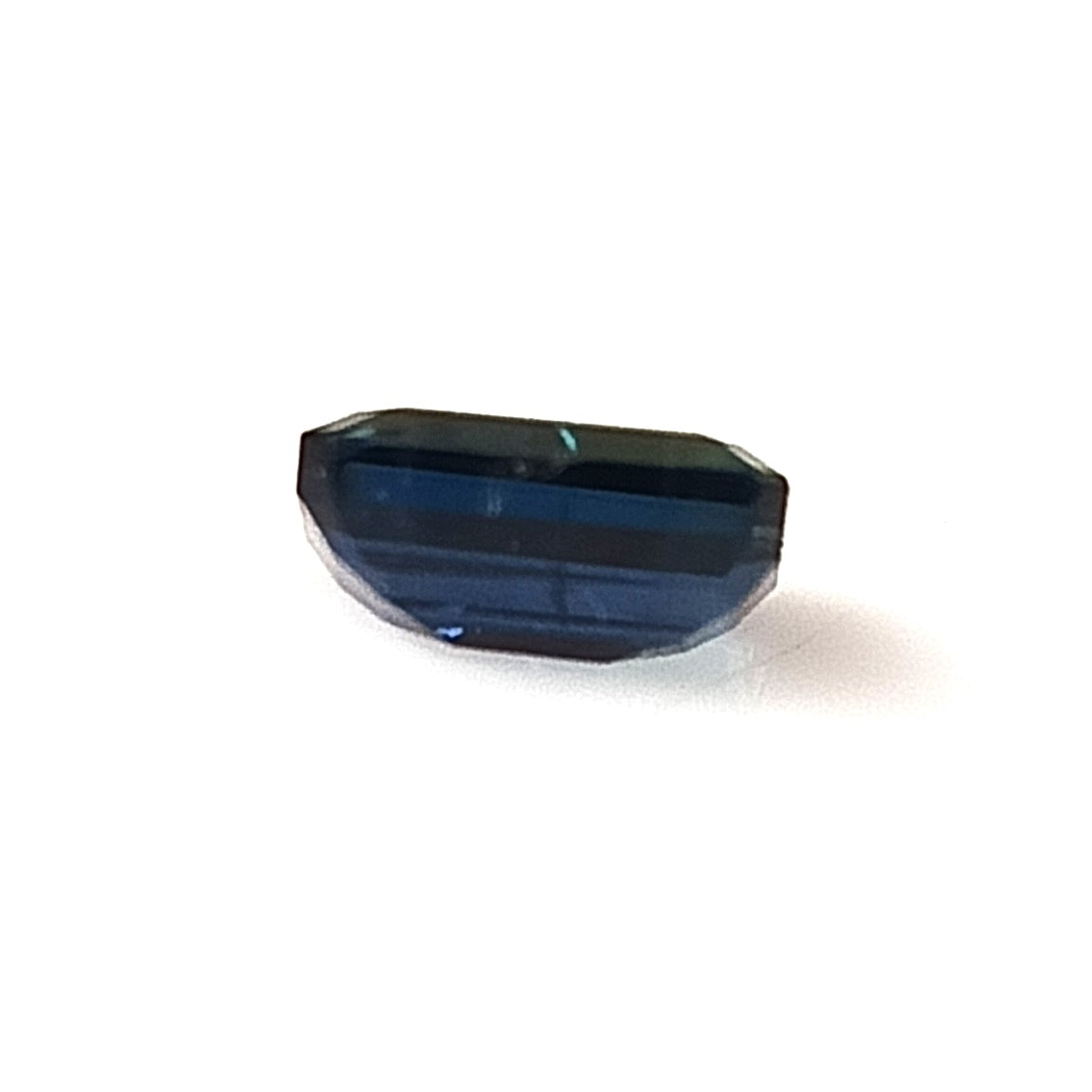 1.15 Carat 4.5X6.6X3.1 (WXLXD) Natural Unheated Emerald Cut Australian Blue Sapphire