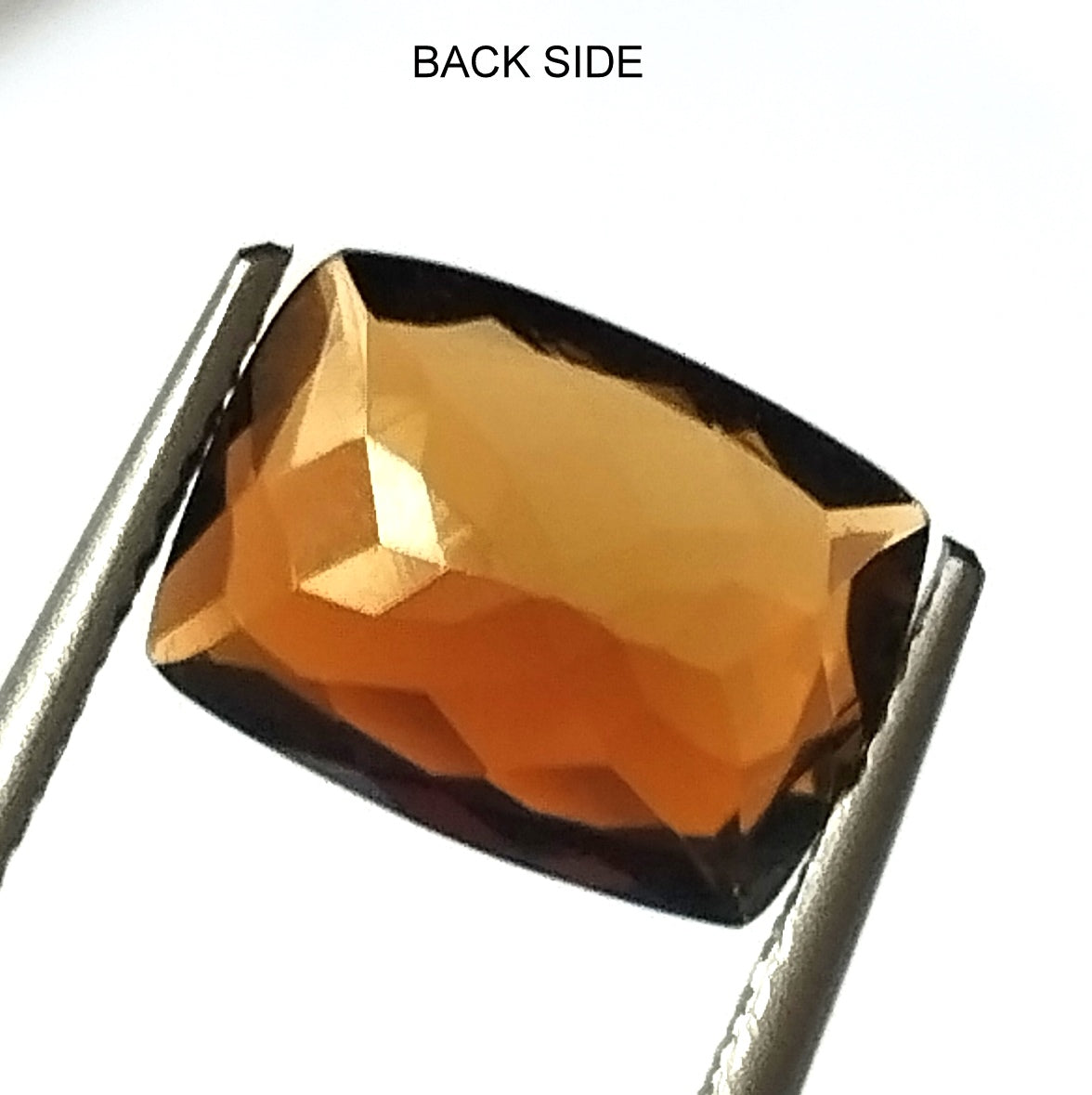 2.75 Carat 7.8X10.7X4.1 (WXLXD) Natural Elongated Cushion Cut Petrol/Honey Colour Tourmaline Gemstone