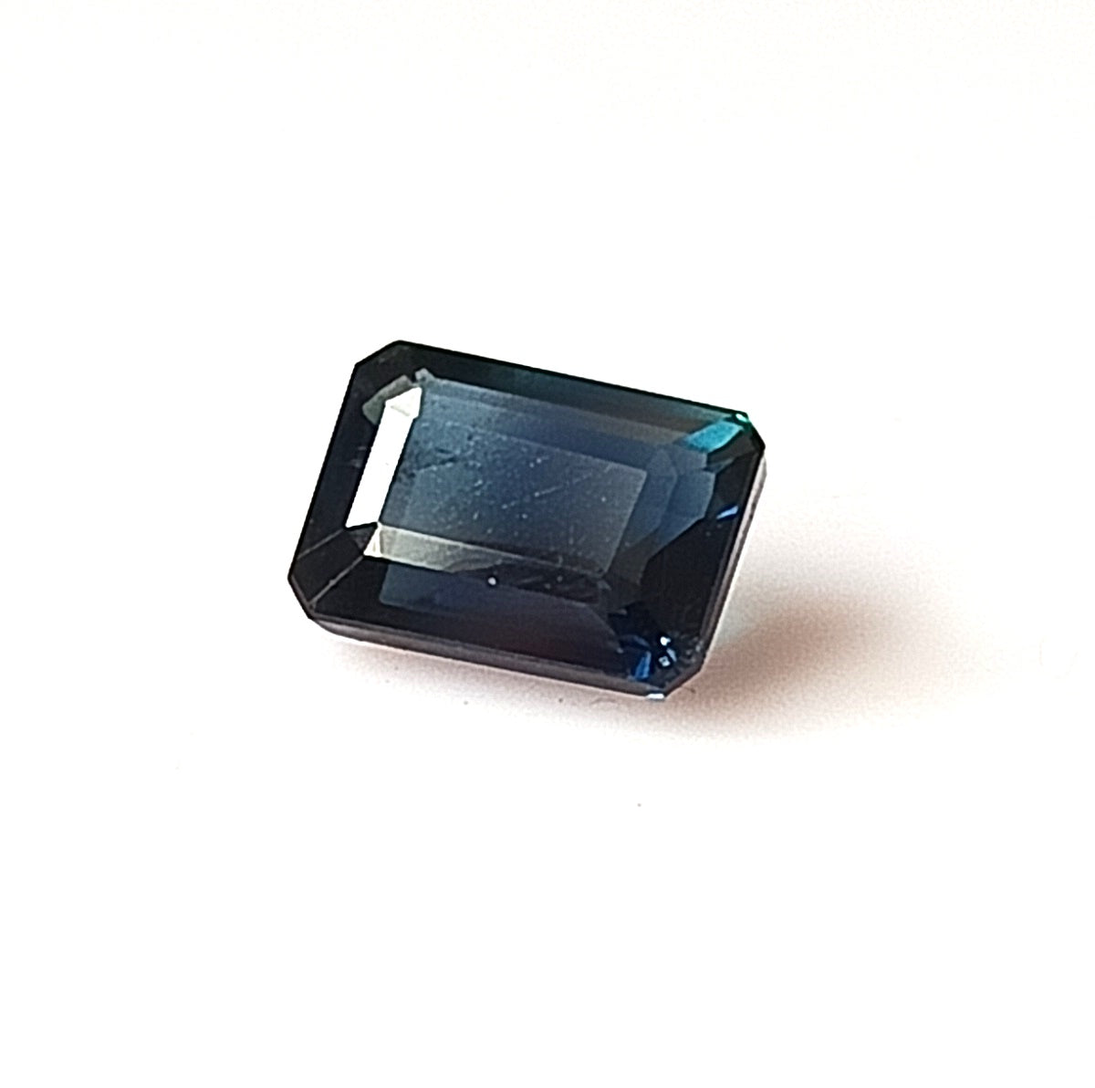 1.20 Carat 6.5X4.6X3 (WXLXD) Natural Unheated Australian Emerald Cut Blue Sapphire
