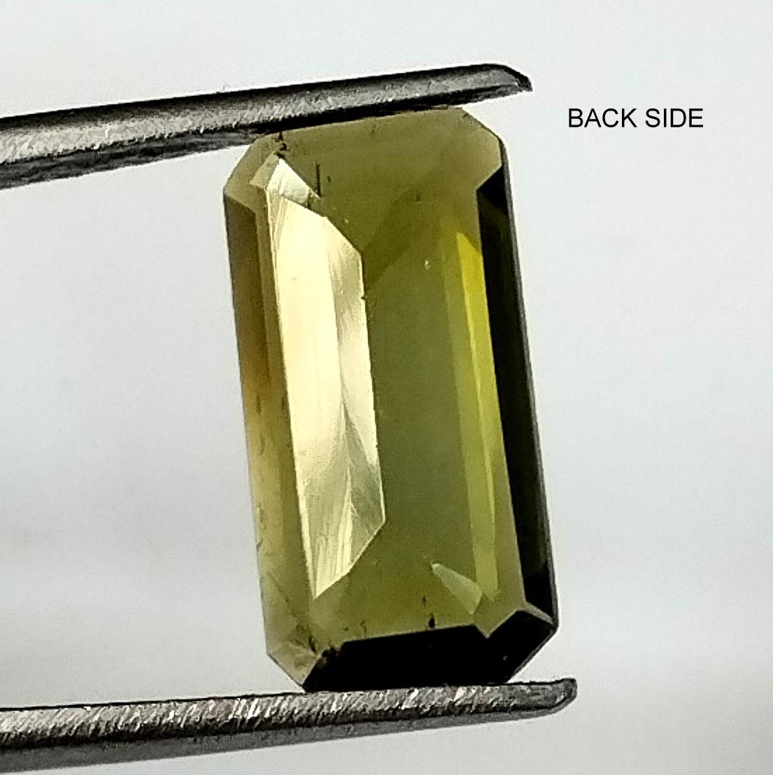 2.05 Carat 6.5X12.7X2.7 (WXLXD) Natural Emerald Cut Green Colour Tourmaline Gemstone