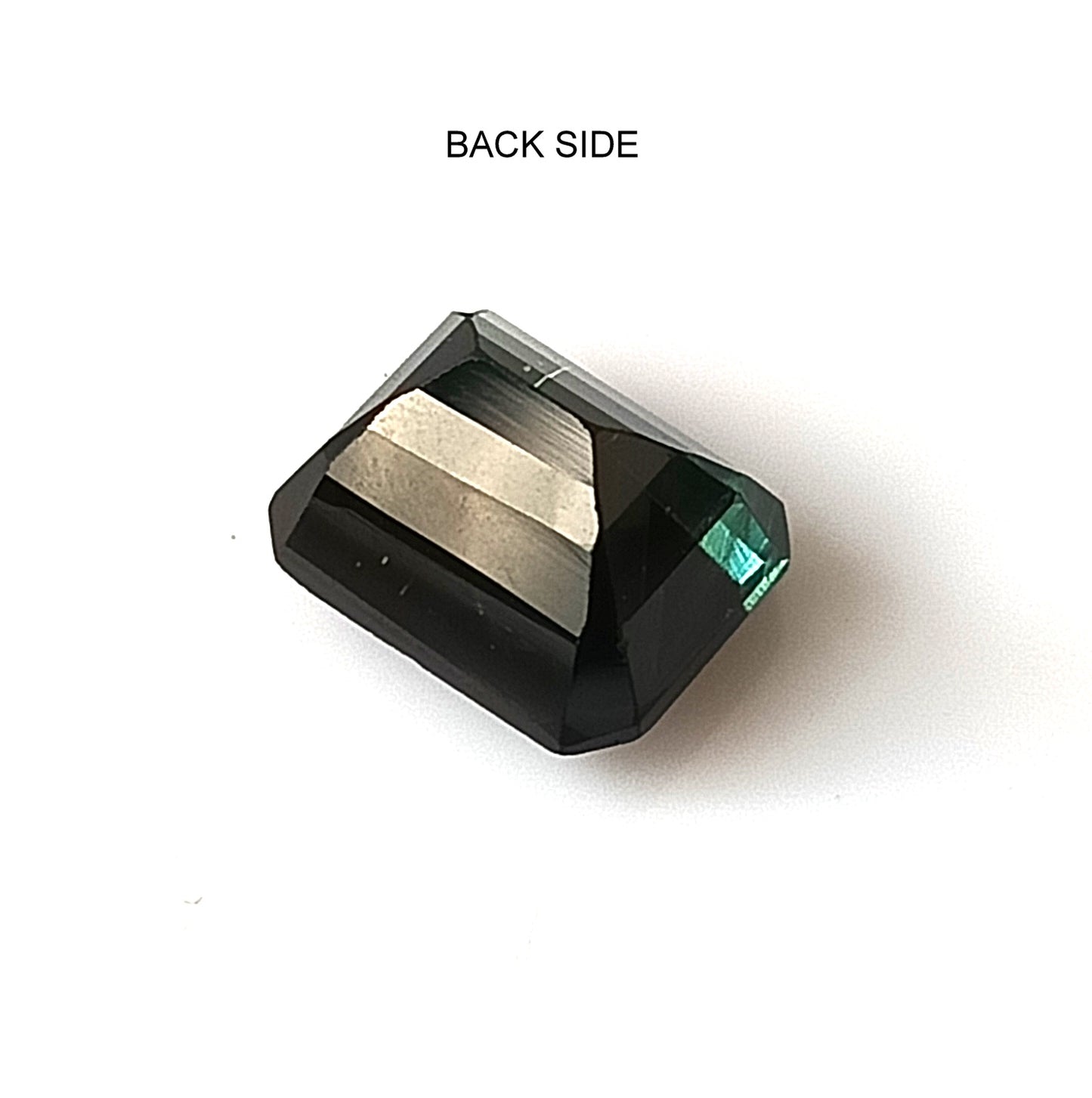 2.75 Carat 6.8X8.5X6 (WXLXD) Natural Emerald Cut Indicolite tourmaline