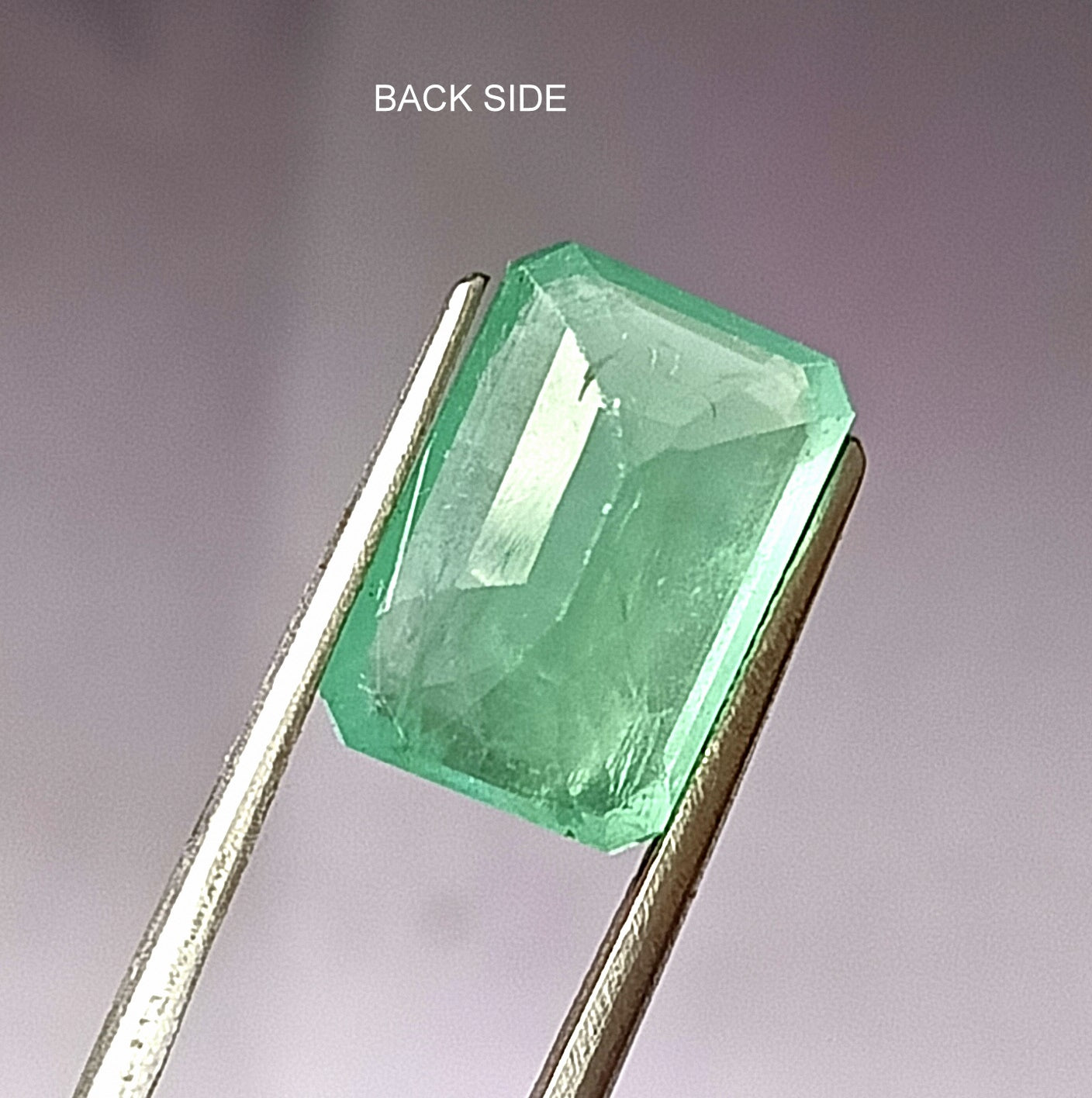 6.15 Carat 9.1X13.3X6.5 (WXLXD) Natural Zambian Emerald Cut Emerald