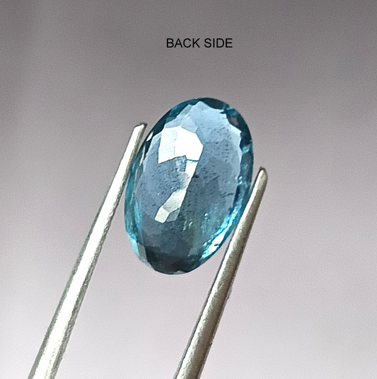2.50 Carat 7.7X11.8X4.5 (WXLXD) Natural Oval Cut Santa Maria Aquamarine