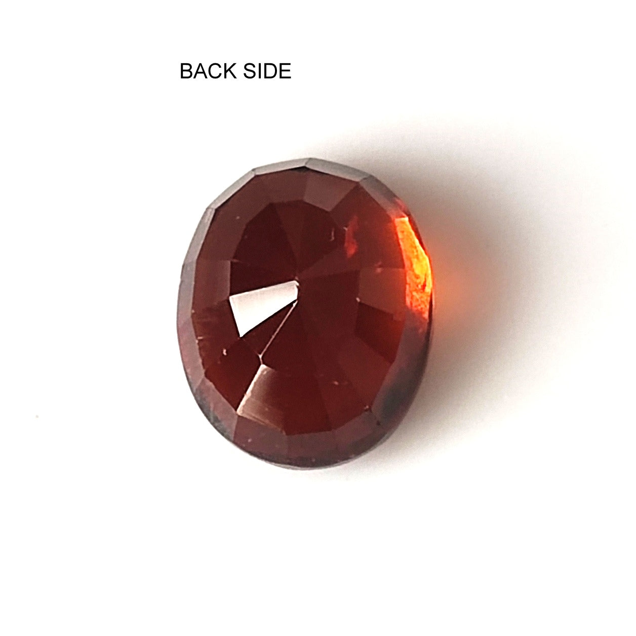 4.35 CARAT 8X10X5.8 (WXLXB) NATURAL OVAL CUT HESSONITE GARNET