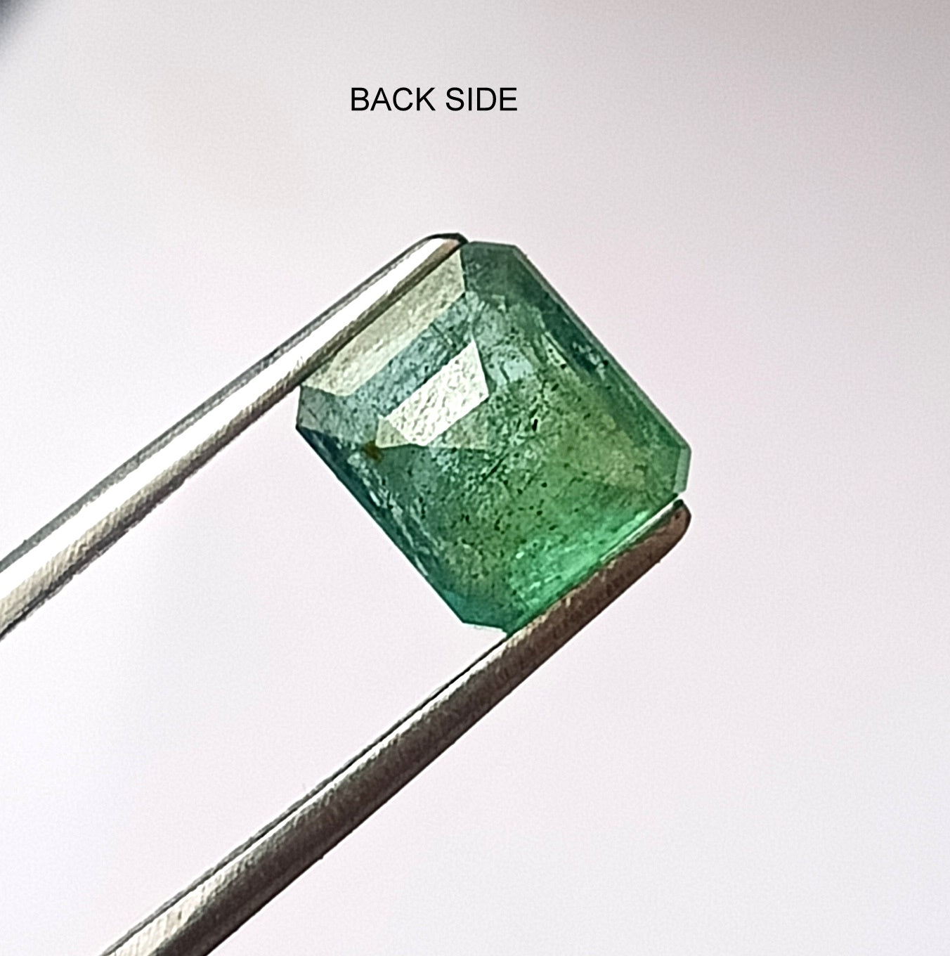 1.70 Carat 6.5X7.5X4 (WXLXD) Natural Zambian Cushion Cut Emerald