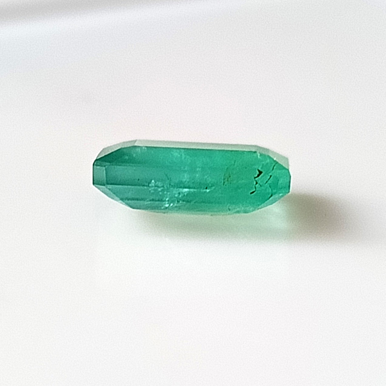 1.65 Carat 6X9X3.2 (WXLXD) Natural Zambian Emerald Cut Emerald
