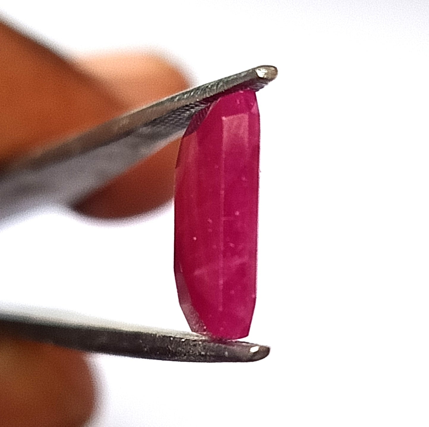 5.60 Carat 9.7X11.8X3.7 (WXLXD) Natural Emerald Cut Mozambique Ruby