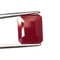 6.15 Carat 9.5x11.2x4.5 (WXLXD) Natural Emerald Cut Mozambique Ruby