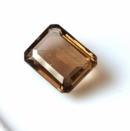 3.55 Carat 8X10X4.5 (WXLXD) Natural Emerald Cut Tourmaline Gemstone