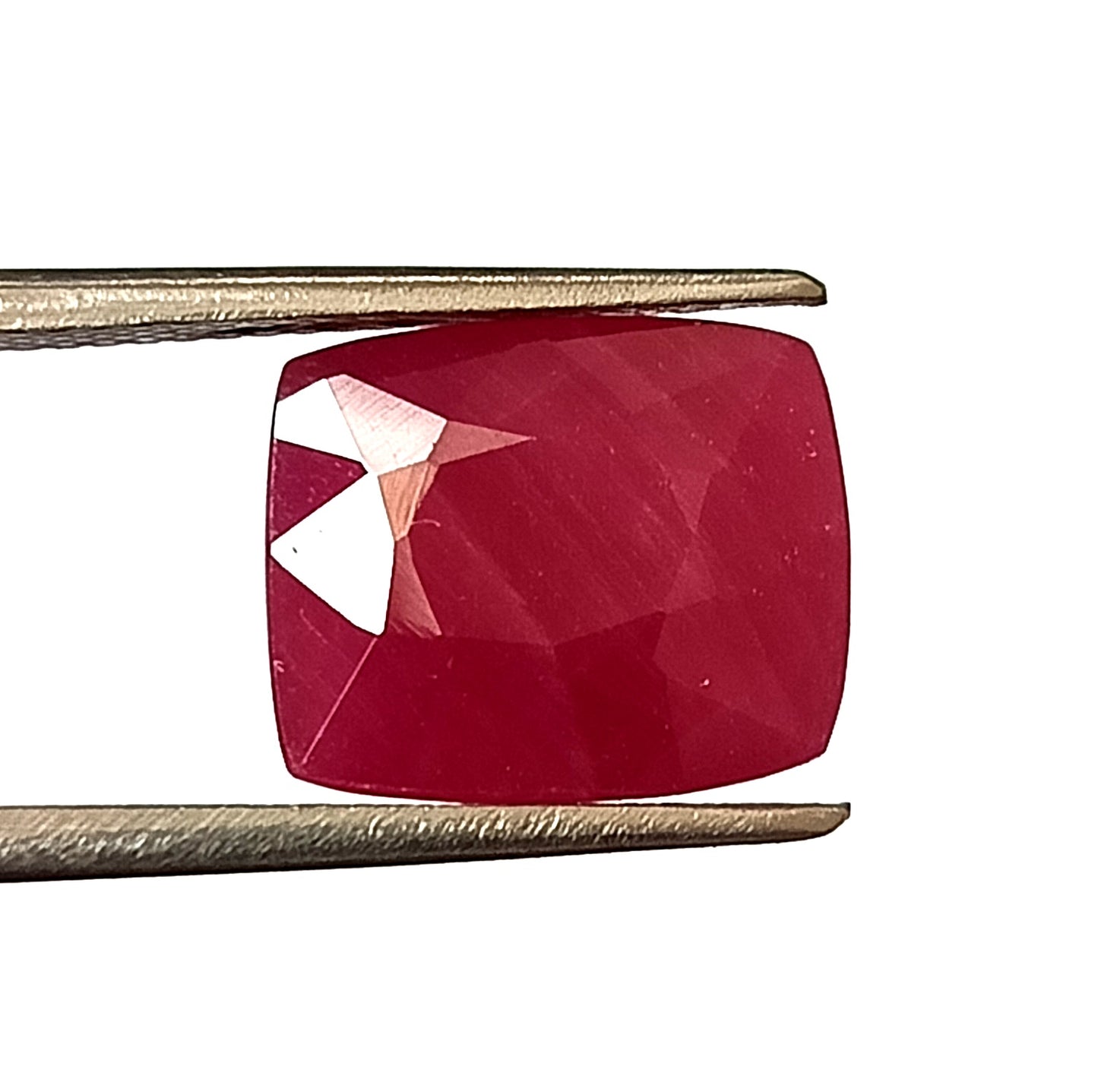 6.85 Carat 10X12X4.8 (WXLXD) Natural Emerald Cut Mozambique Ruby