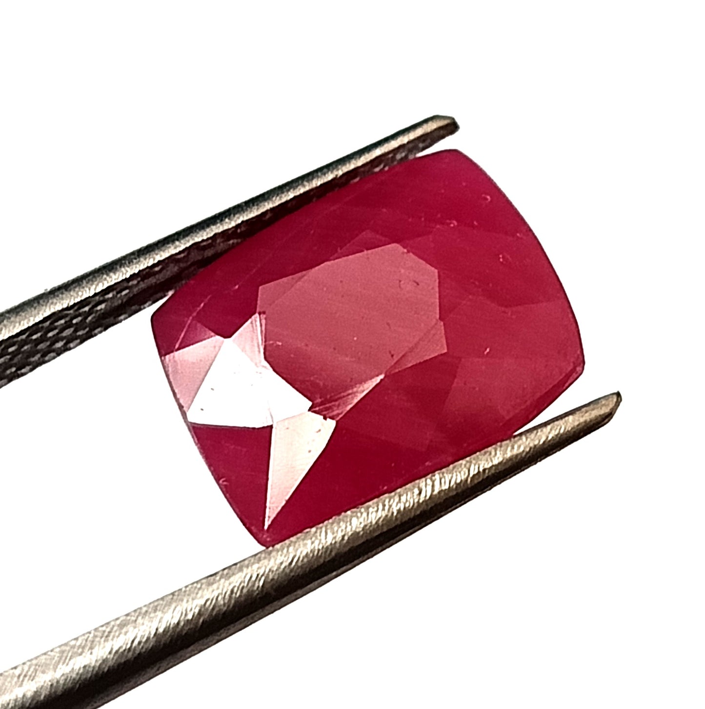 6.85 Carat 10X12X4.8 (WXLXD) Natural Emerald Cut Mozambique Ruby