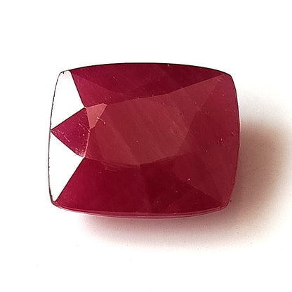 6.85 Carat 10X12X4.8 (WXLXD) Natural Emerald Cut Mozambique Ruby