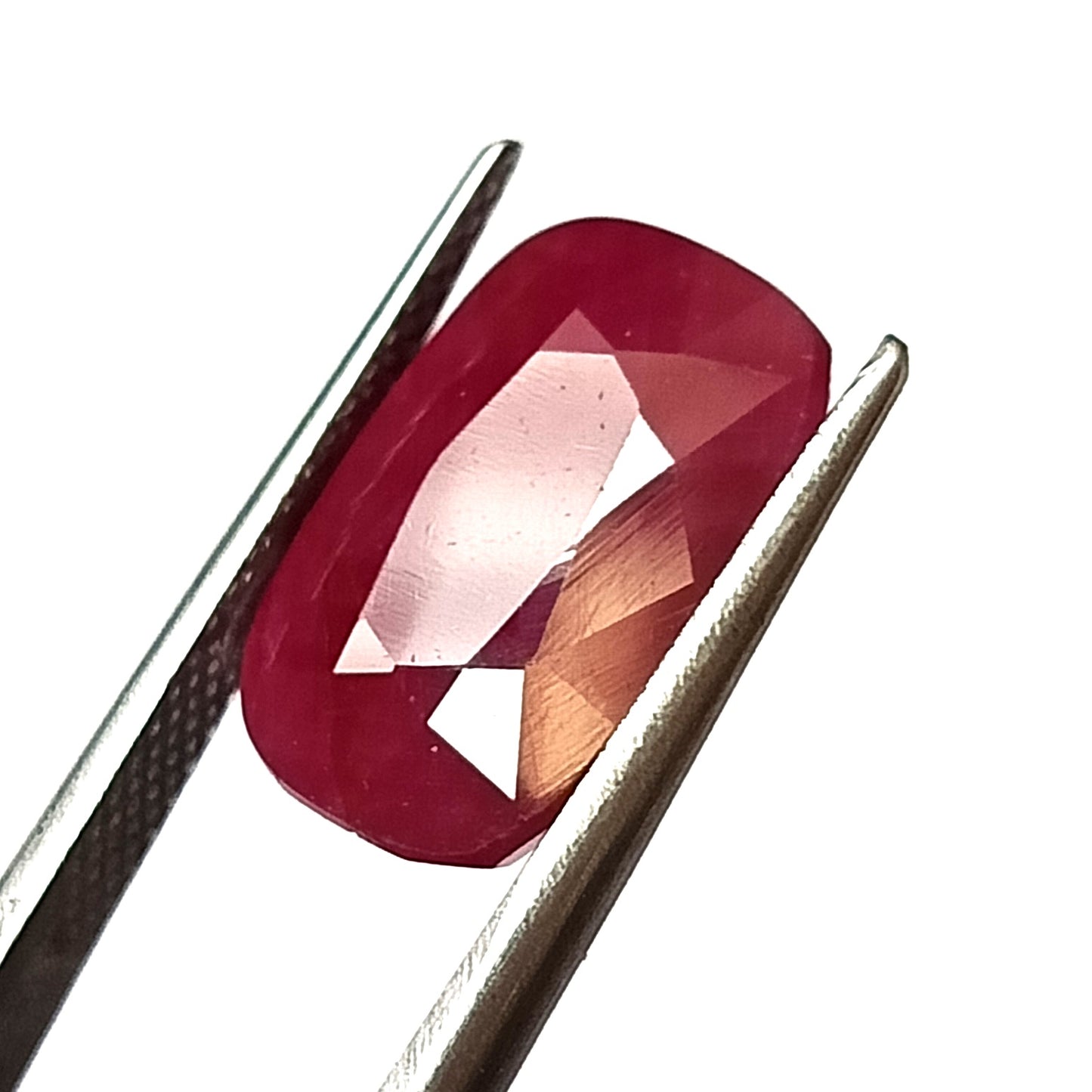 8.35 Carat 9.5X14.4X5.2 (WXLXD) Natural Elongated Cushion Cut Mozambique Ruby