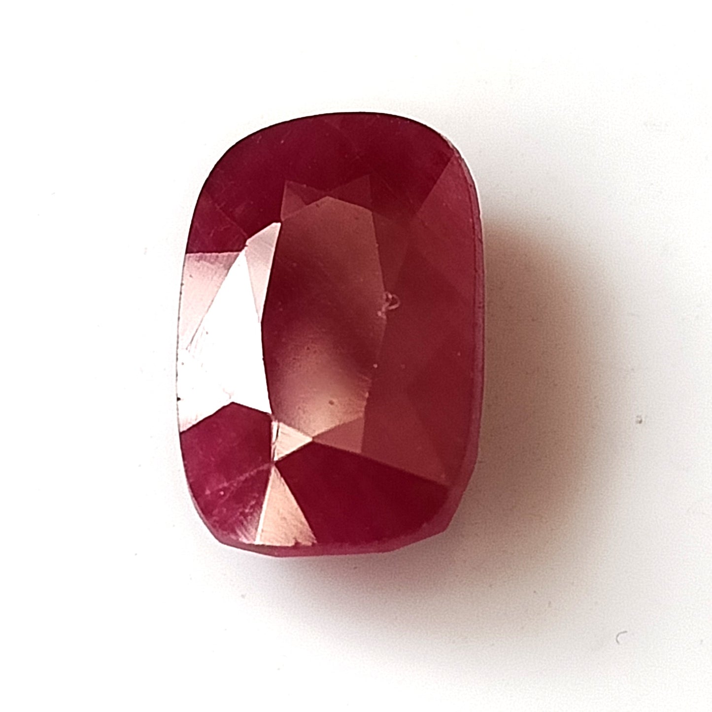 8.35 Carat 9.5X14.4X5.2 (WXLXD) Natural Elongated Cushion Cut Mozambique Ruby