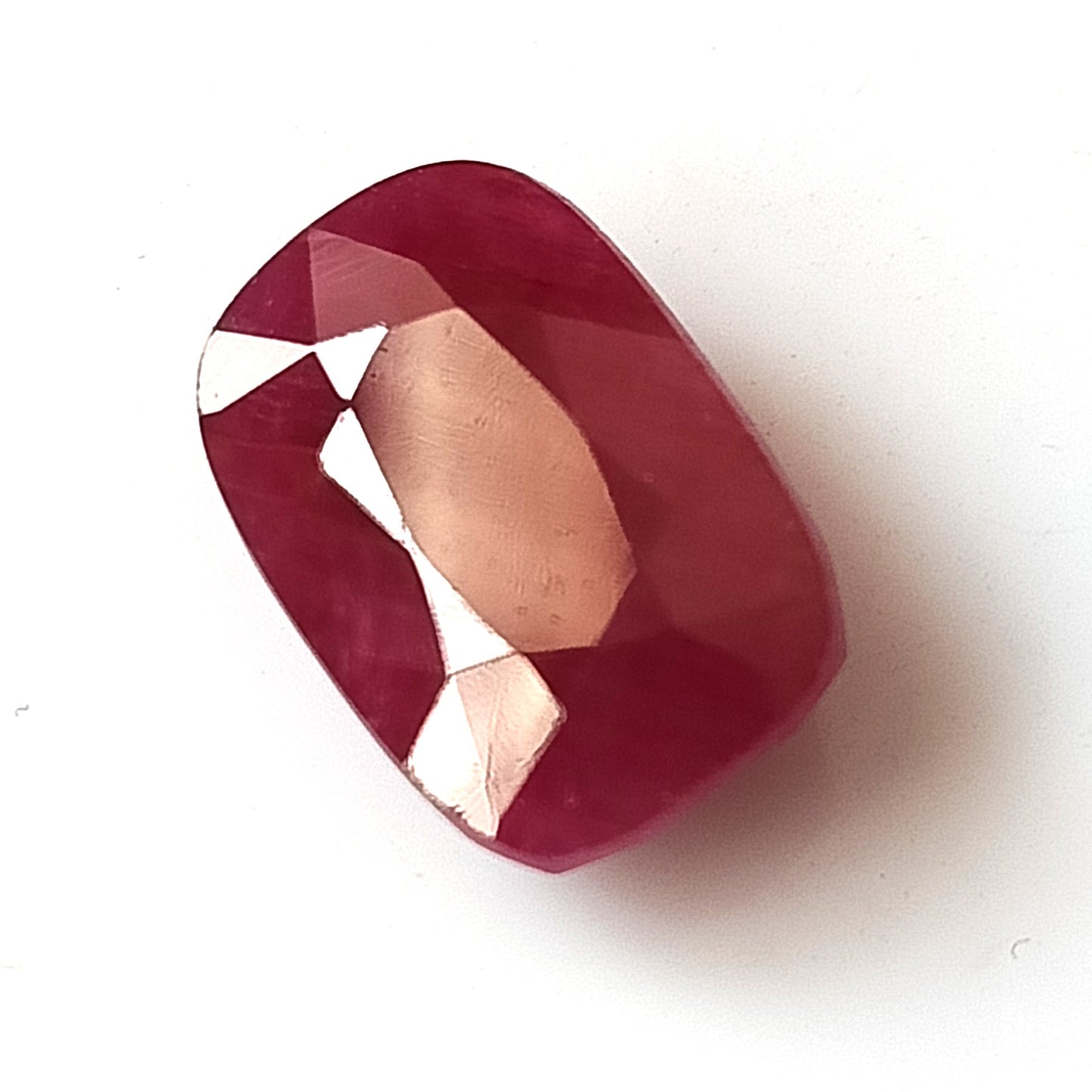 8.35 Carat 9.5X14.4X5.2 (WXLXD) Natural Elongated Cushion Cut Mozambique Ruby