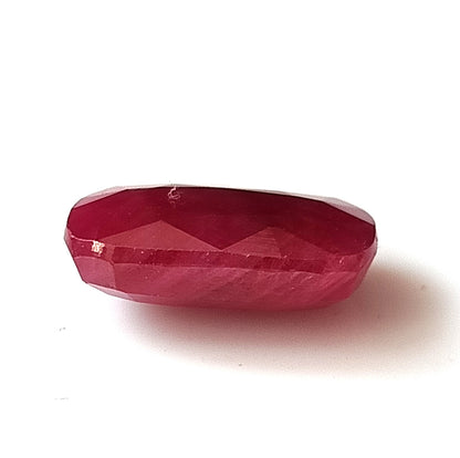 8.35 Carat 9.5X14.4X5.2 (WXLXD) Natural Elongated Cushion Cut Mozambique Ruby