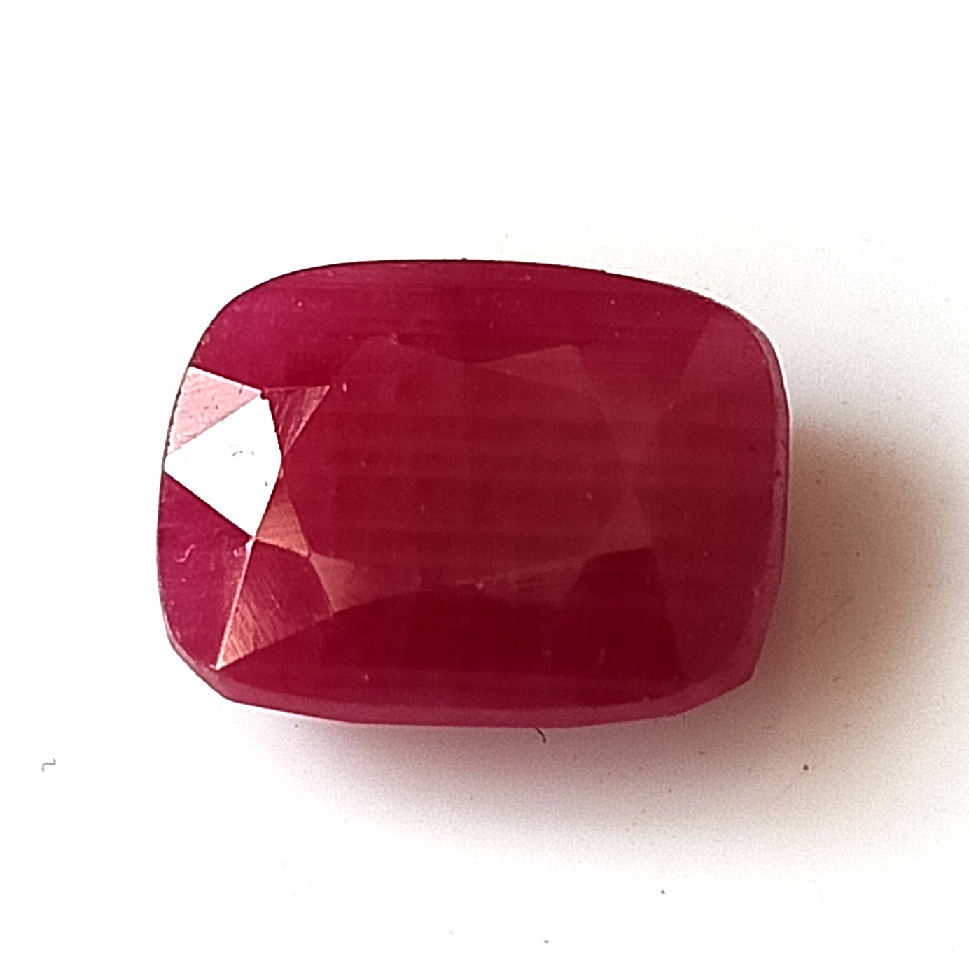 6.45 Carat 9.4X12X4.6 (WXLXD) Natural Elongated Cushion Cut Mozambique Ruby