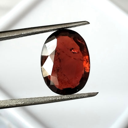 4.15 Carat 9.5X12.6X4 (WXLXD) Natural Oval Cut Tourmaline Gemstone