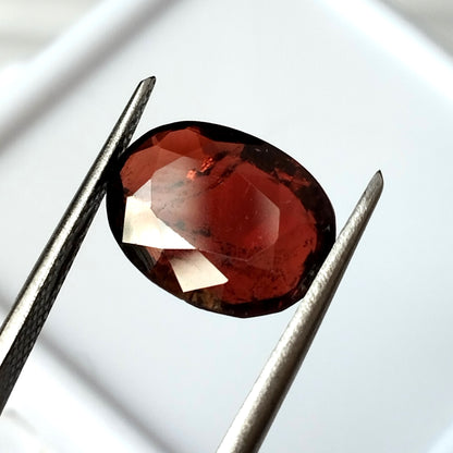 4.15 Carat 9.5X12.6X4 (WXLXD) Natural Oval Cut Tourmaline Gemstone