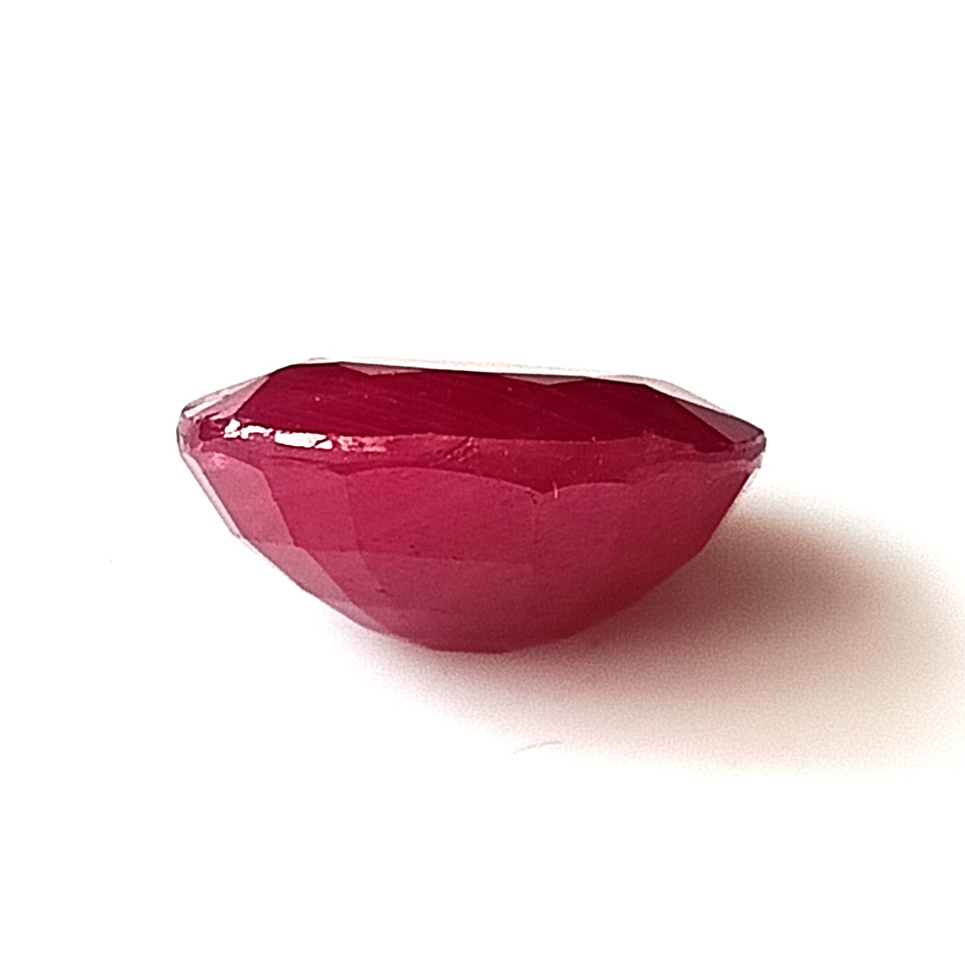 6.15 Carat 9.3X12X6 (WXLXD) Natural Oval Cut Mozambique Ruby