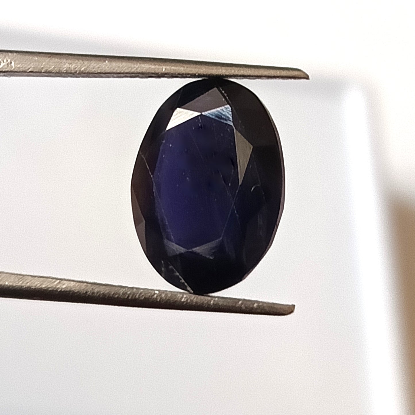 6.15 Carat 10.7X13.9X7 (WXLXD) Natural Faceted Oval Cut Iolite