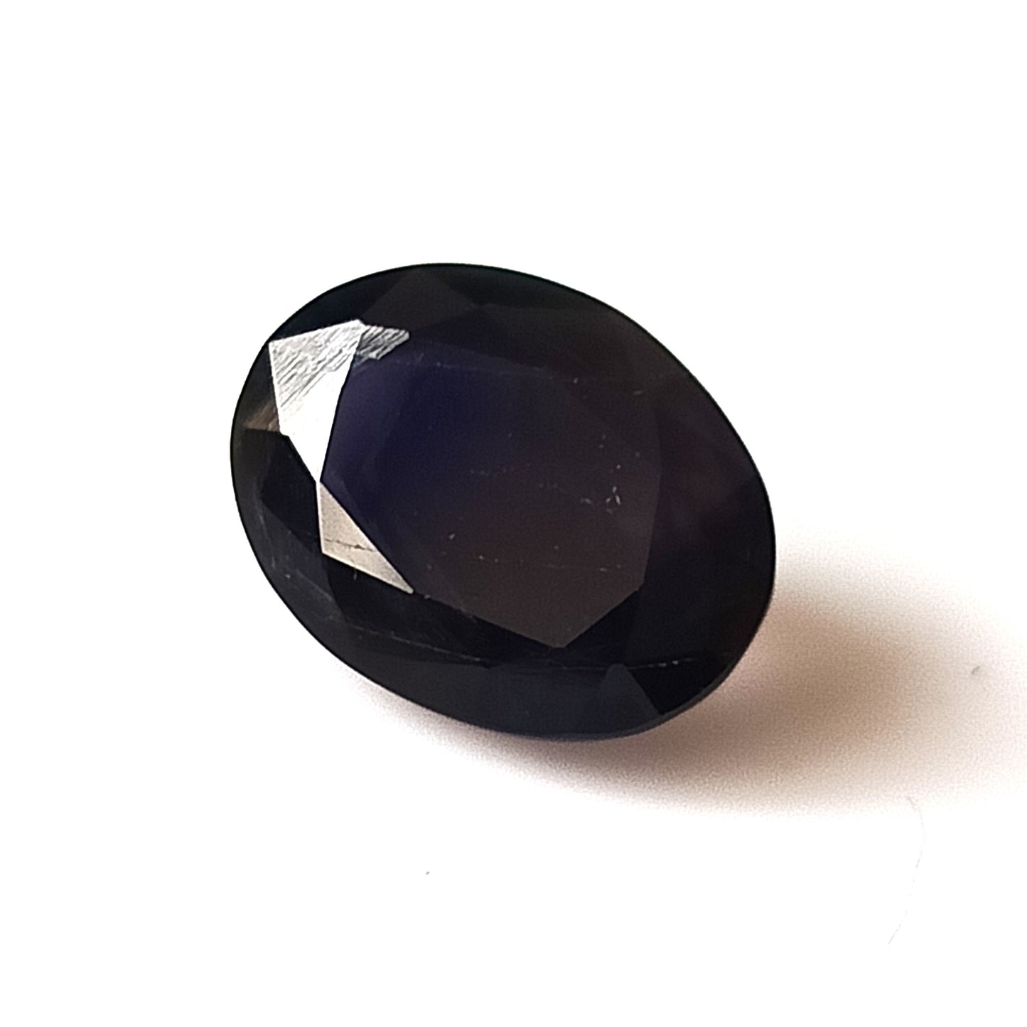 6.15 Carat 10.7X13.9X7 (WXLXD) Natural Faceted Oval Cut Iolite