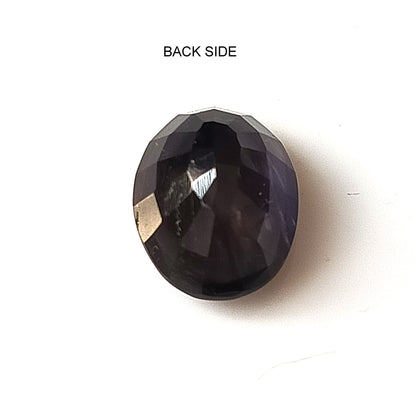 6.15 Carat 10.7X13.9X7 (WXLXD) Natural Faceted Oval Cut Iolite