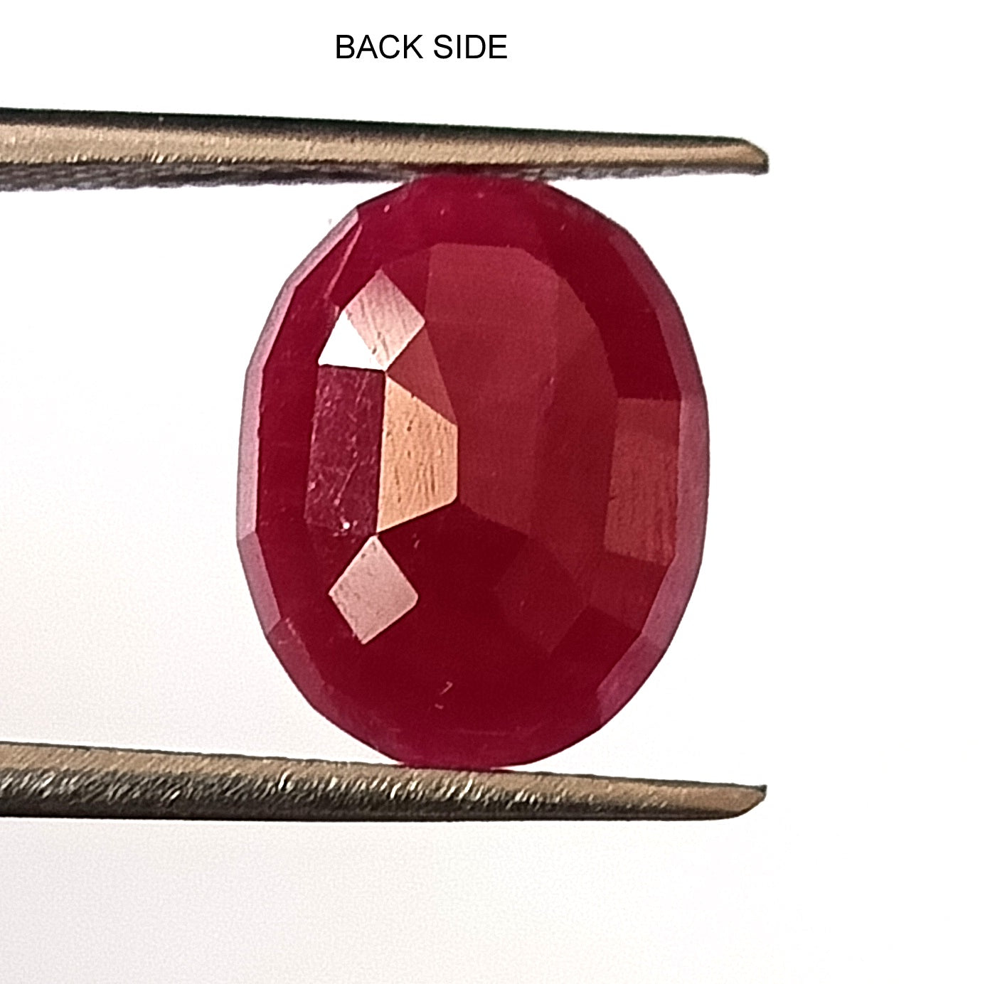 6.60 Carat 9.7X12.4X5.1 (WXLXD) Natural Oval Cut Mozambique Ruby