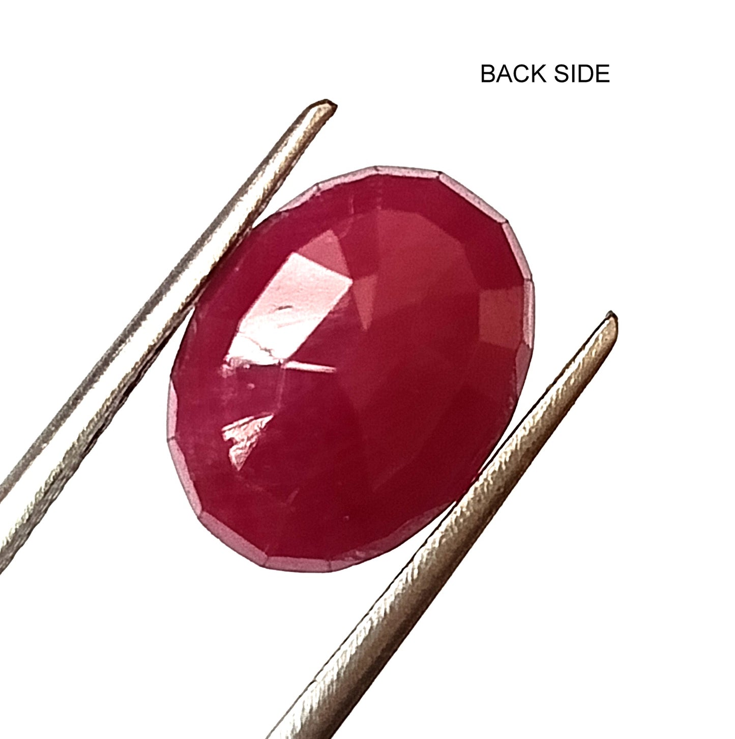 6.60 Carat 9.7X12.4X5.1 (WXLXD) Natural Oval Cut Mozambique Ruby