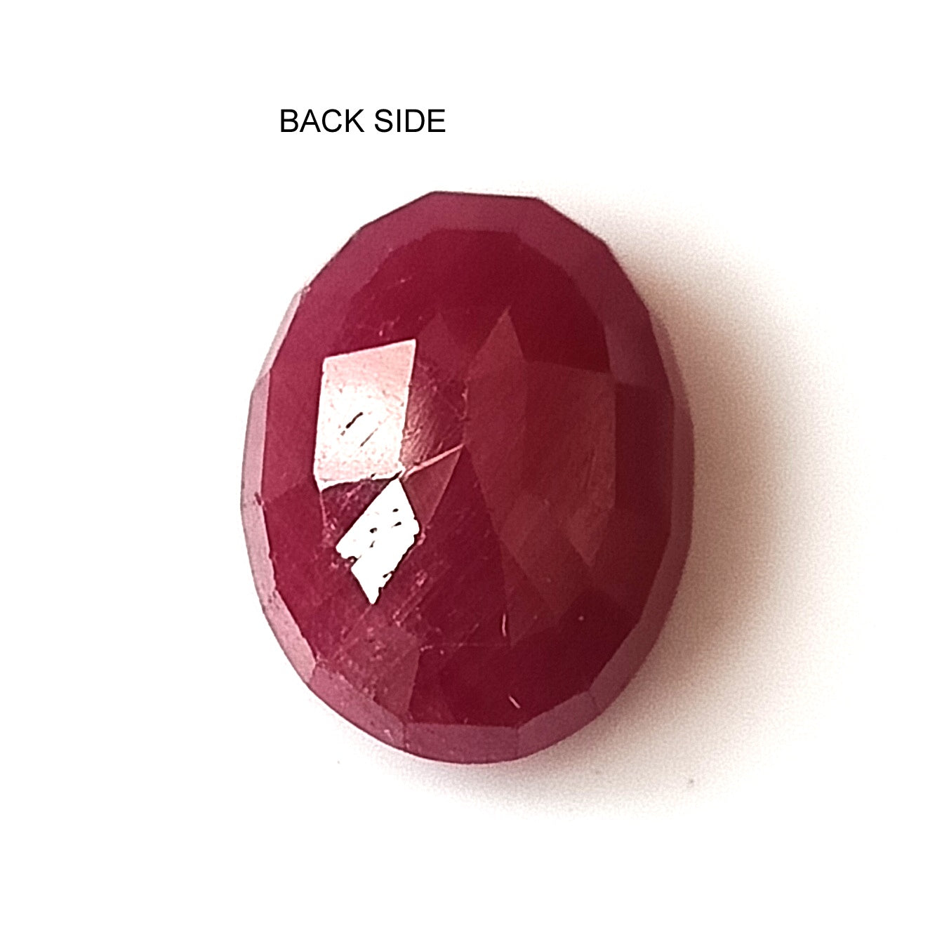 6.60 Carat 9.7X12.4X5.1 (WXLXD) Natural Oval Cut Mozambique Ruby