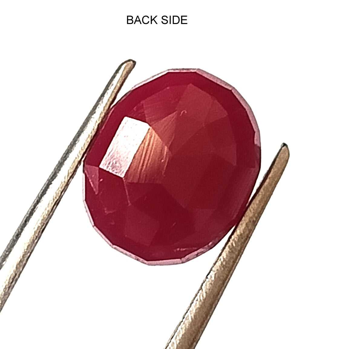 5.60 Carat 9X11X5.3 (WXLXD) Natural Oval Cut Mozambique Ruby