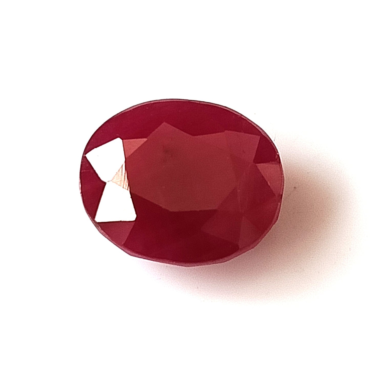 5.60 Carat 9X11X5.3 (WXLXD) Natural Oval Cut Mozambique Ruby