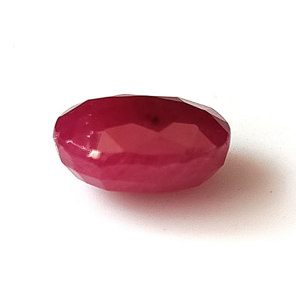 5.60 Carat 9X11X5.3 (WXLXD) Natural Oval Cut Mozambique Ruby