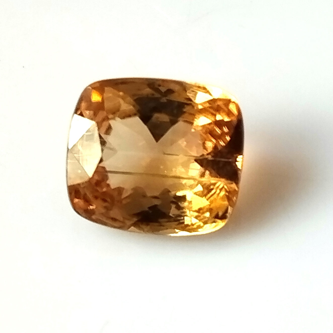 1.80 Carat 7x8x4.4 (WXLXD) Natural Elongated Cushion Cut Yellow Tourmaline Gemstone