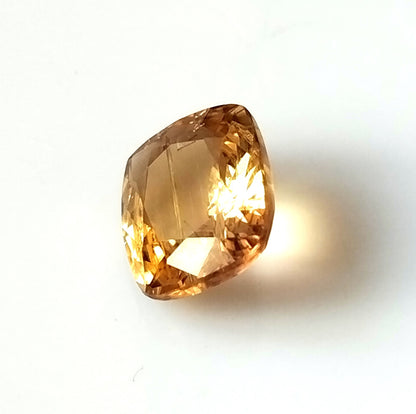 1.80 Carat 7x8x4.4 (WXLXD) Natural Elongated Cushion Cut Yellow Tourmaline Gemstone