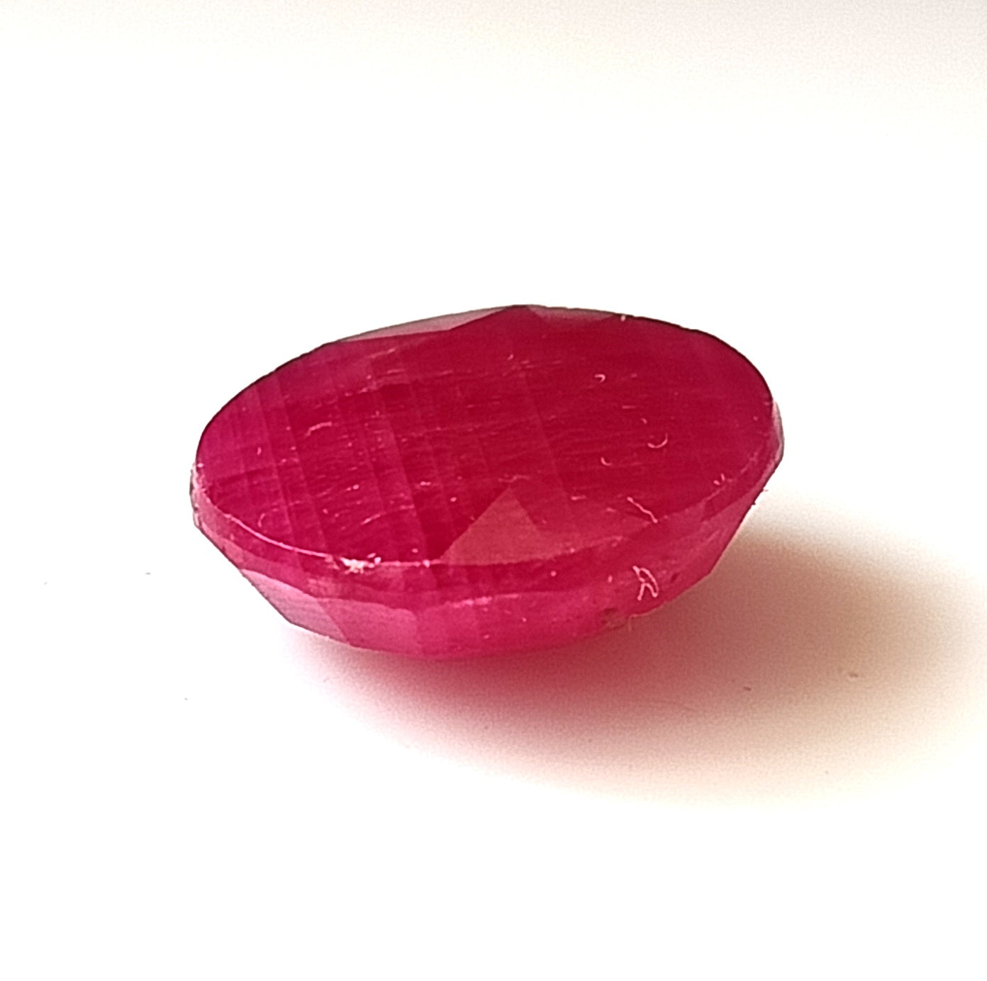 8.90 Carat 13X13X5.4 (WXLXD) Natural Emerald Cut Mozambique Ruby