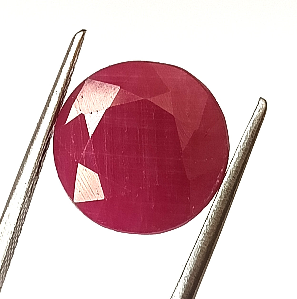 7.85 Carat 12X12X6 (WXLXD) Natural Emerald Cut Mozambique Ruby