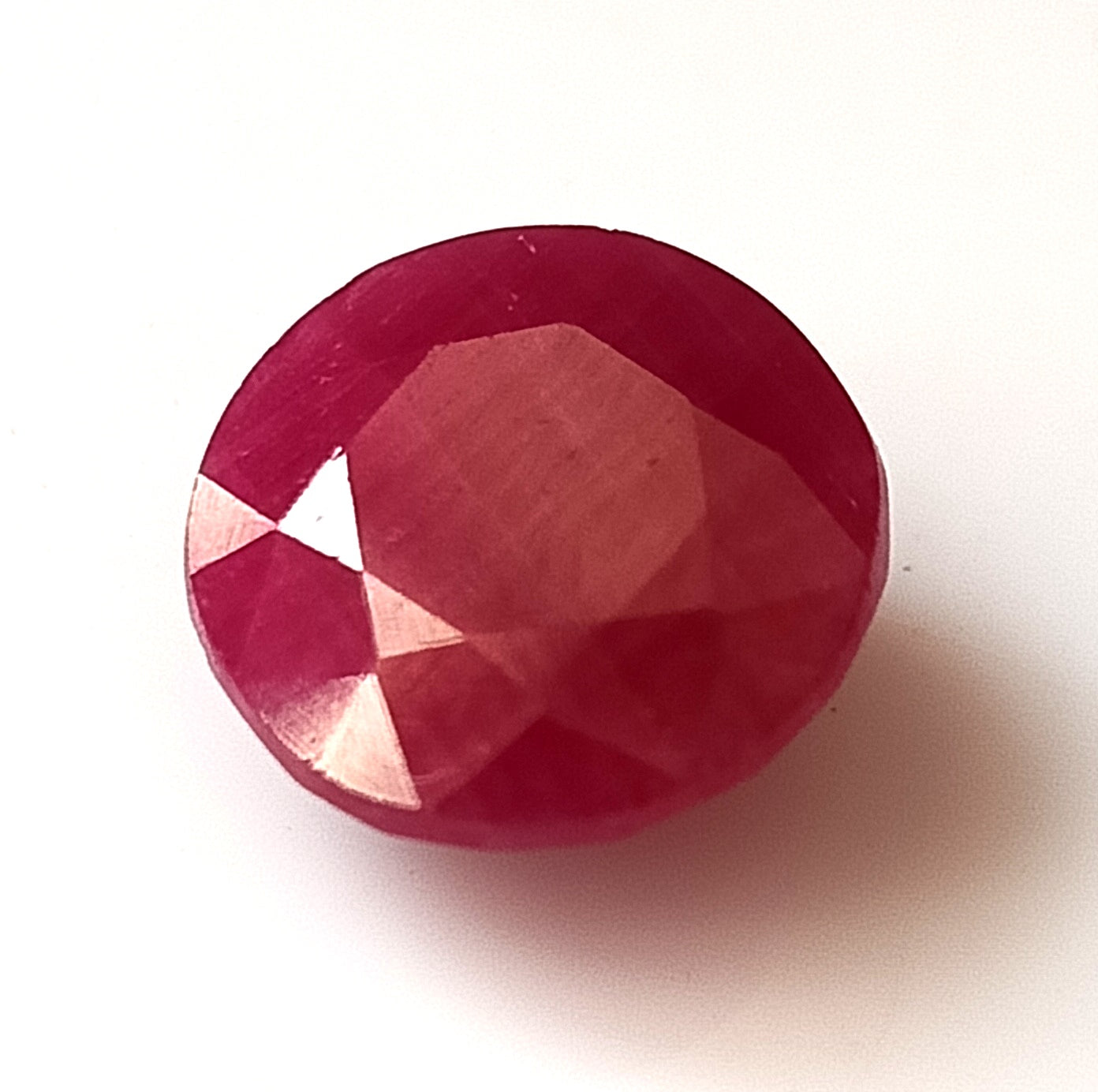 7.85 Carat 12X12X6 (WXLXD) Natural Emerald Cut Mozambique Ruby