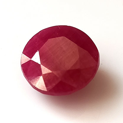 7.85 Carat 12X12X6 (WXLXD) Natural Emerald Cut Mozambique Ruby