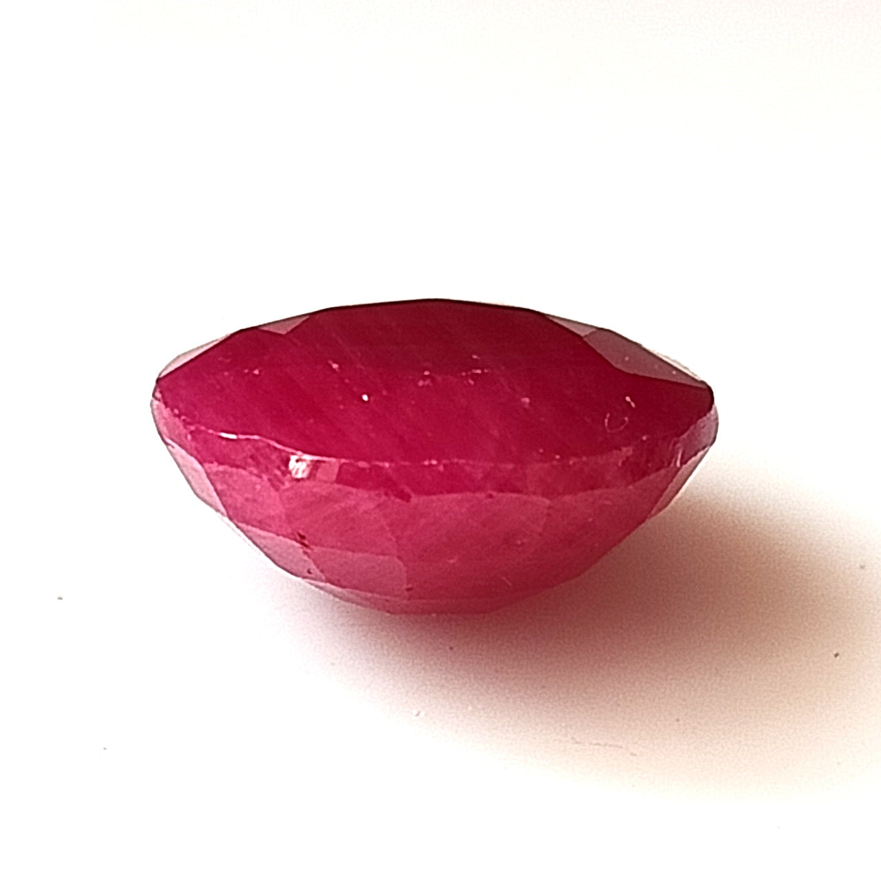 7.85 Carat 12X12X6 (WXLXD) Natural Emerald Cut Mozambique Ruby