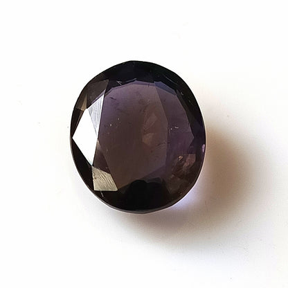 3.95 Carat 10X12X4.8 (WXLXD) Natural Faceted Oval Cut Iolite