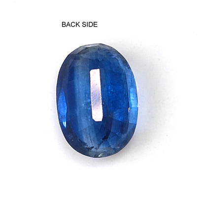 4.0 Carat 8X11X5 (WXLXB) Oval Shaped Natural Kyanite