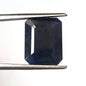 7.70 Carat 9X11.4X6 (WXLXB) Emerald Cut Natural Unheated Blue Sapphire