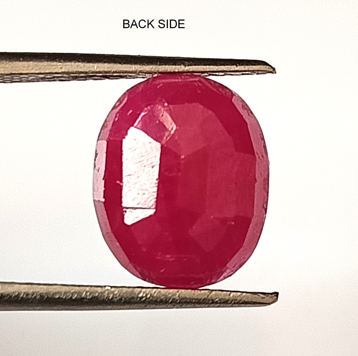 5.80 Carat 9X11X5 (WXLXD) Natural Oval Cut Mozambique Ruby