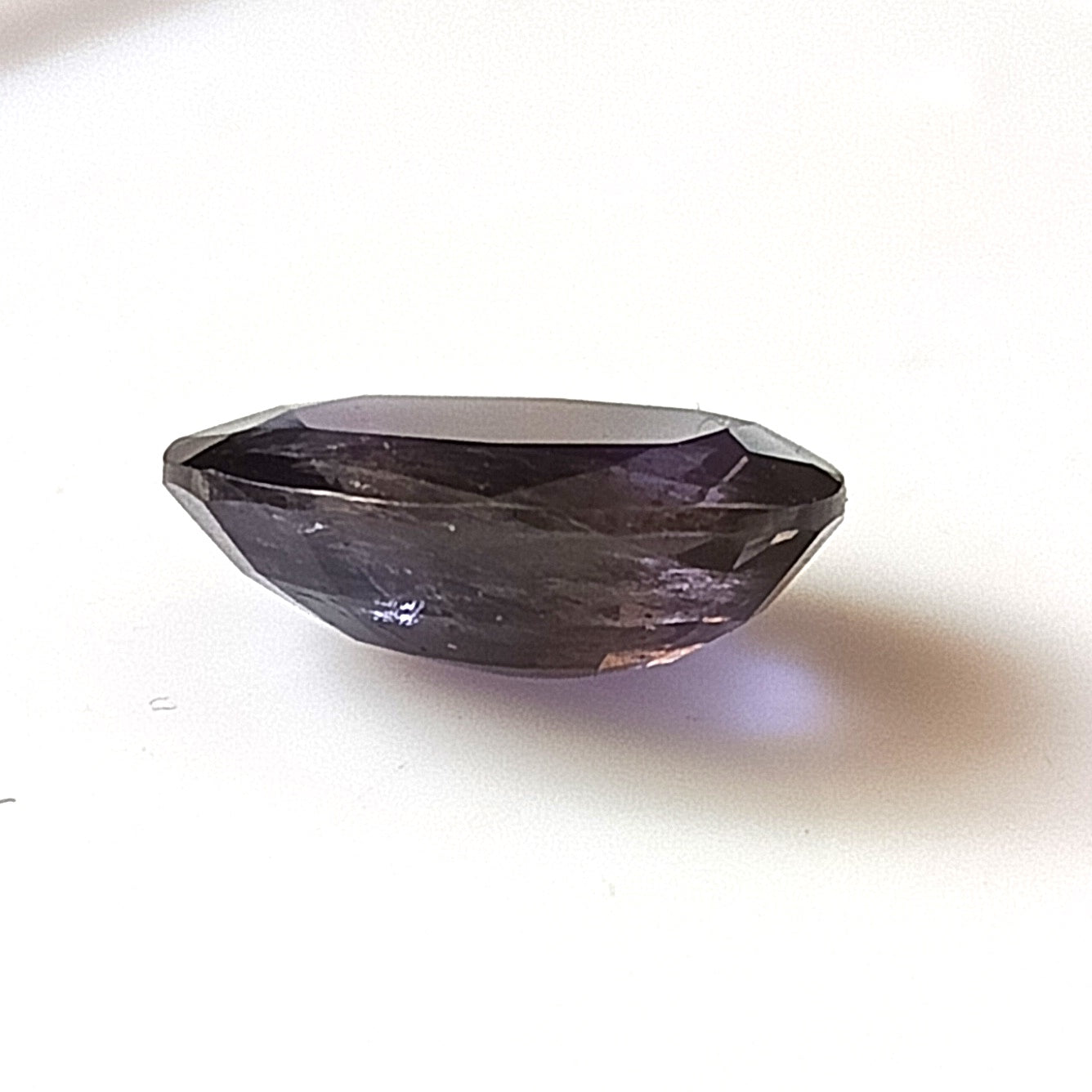 3.30 Carat 9.6X12X4.6 (WXLXD) Natural Faceted Oval Cut Iolite