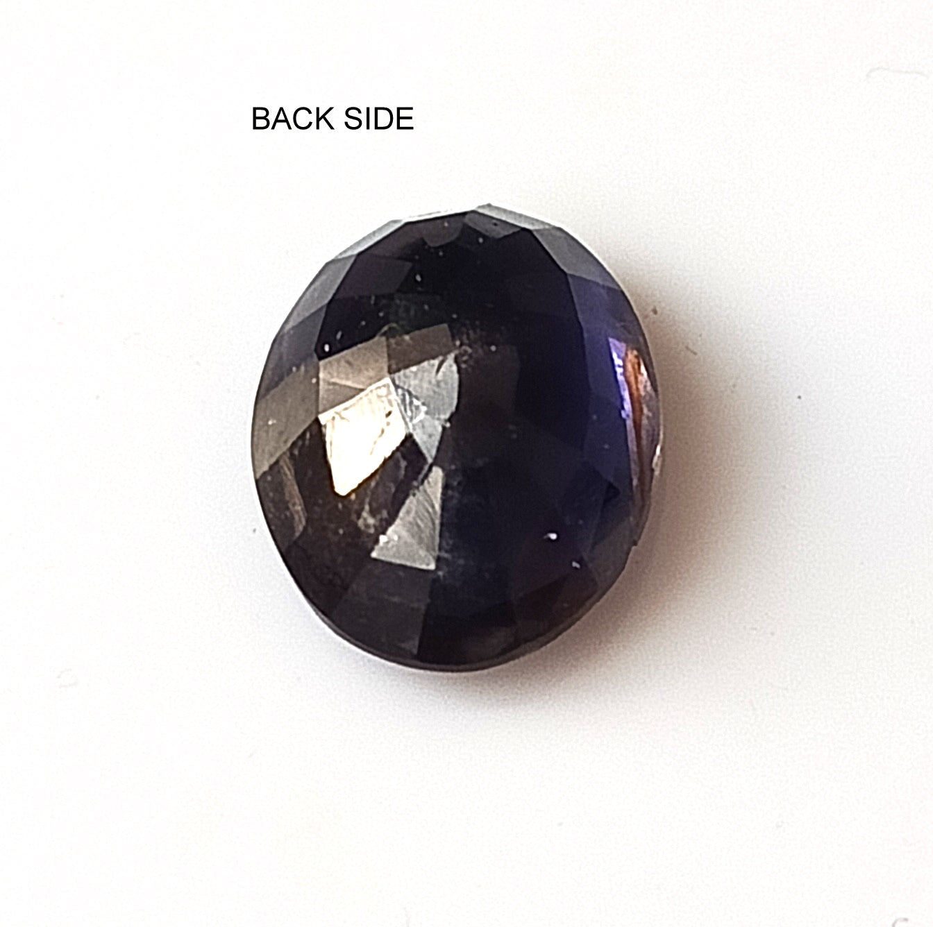 3.30 Carat 9.6X12X4.6 (WXLXD) Natural Faceted Oval Cut Iolite